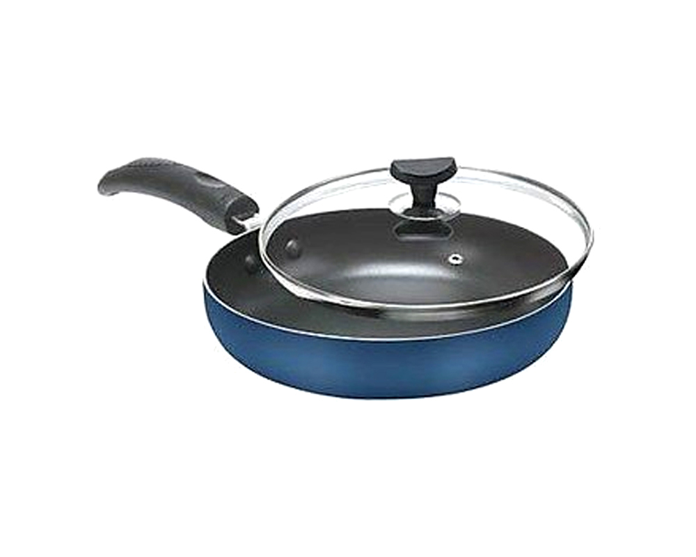 Crystal Marbo Round PanWLid Wood