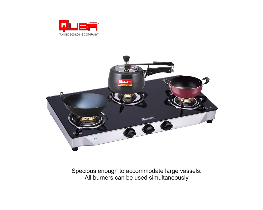 Quba Silver 3 burner