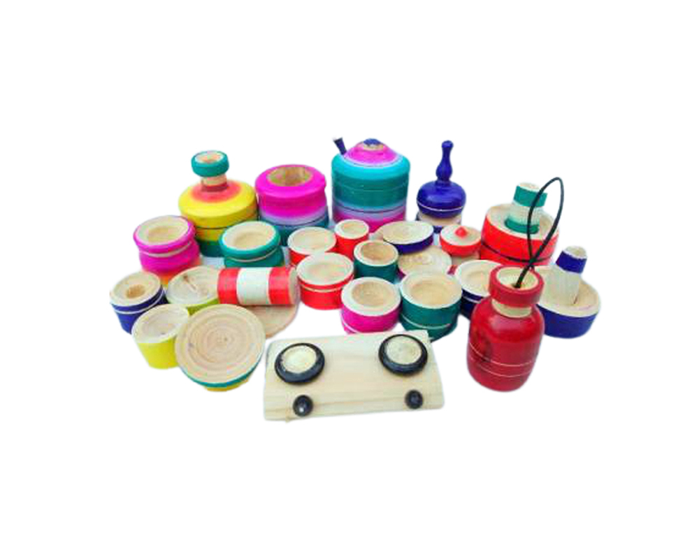 wooden kitchen set for kids