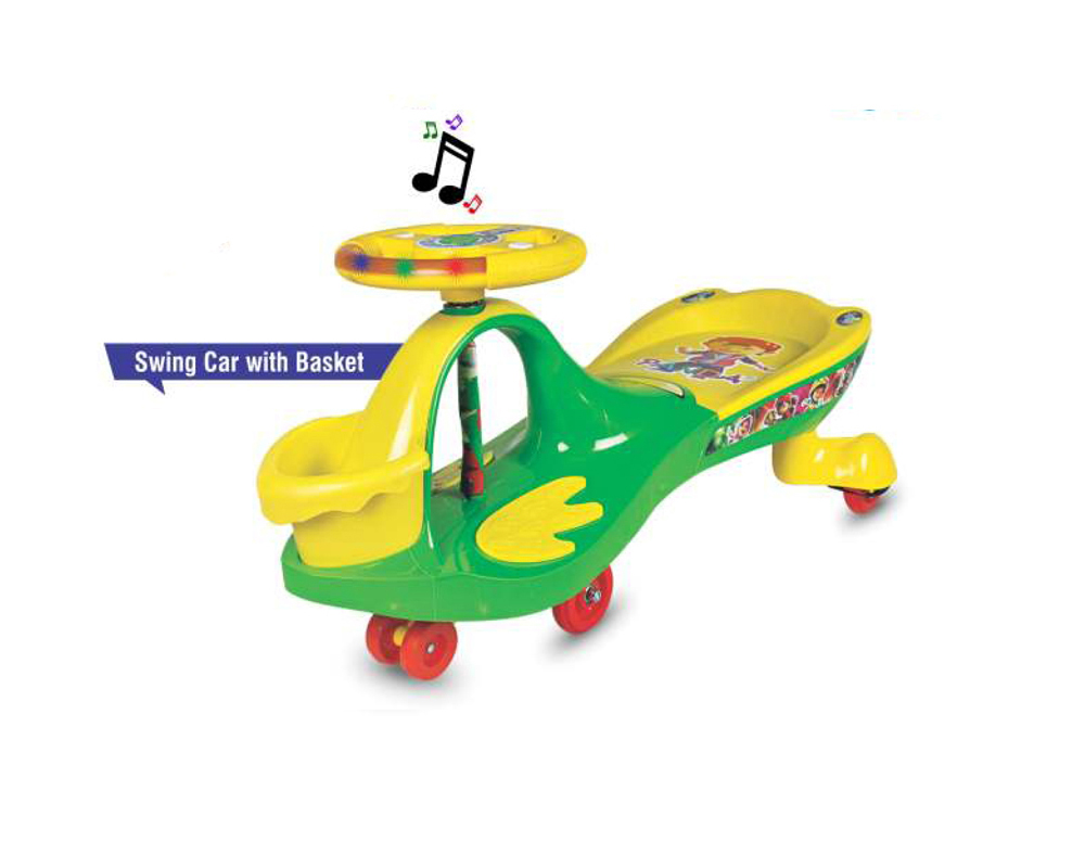 SWING CAR WITH BACKREST TRICYCLE