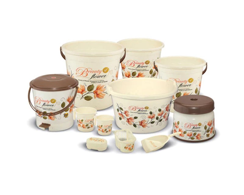 Designer Bathroom Set 11 Pcs Jumbo