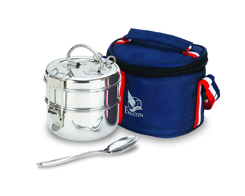 Falcon Foodie Tiffin With Bag And Spoon - 800ml