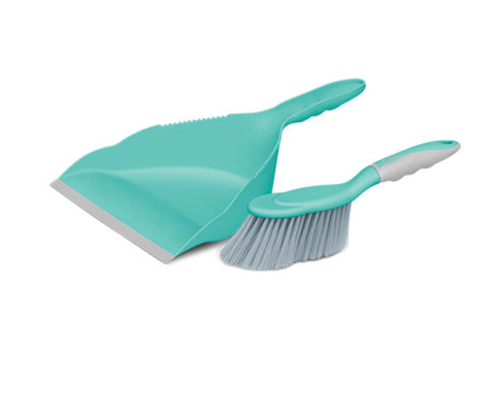 DUSTPAN SET WITH BRUSH