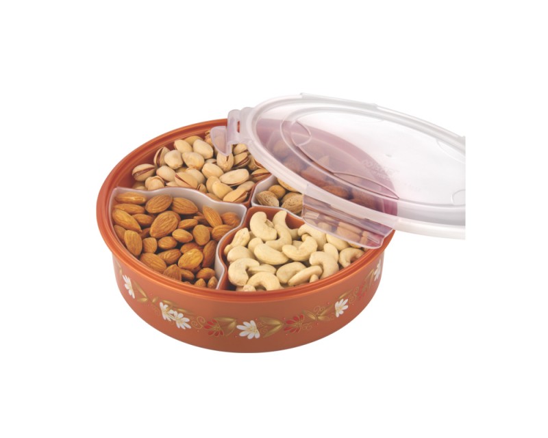 4 সাইড লক 5 স্টার (S)(B) শুকনো ফলের পাত্র