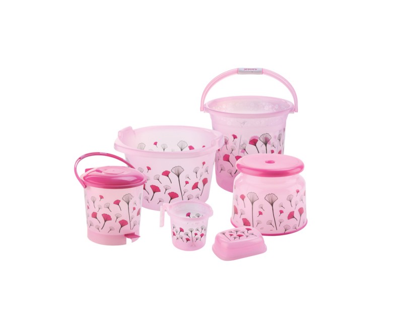 Designer Bath Set 6 Pcs