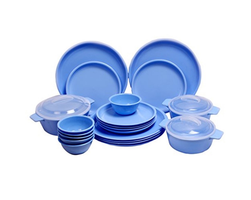 Trust Microwave 21 Pcs Dinner Set Blue