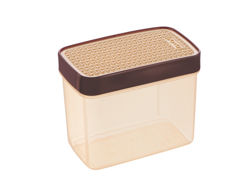 Vacu Fresh Rectangle Container 102 (3 Pcs Set) Tr. Plain