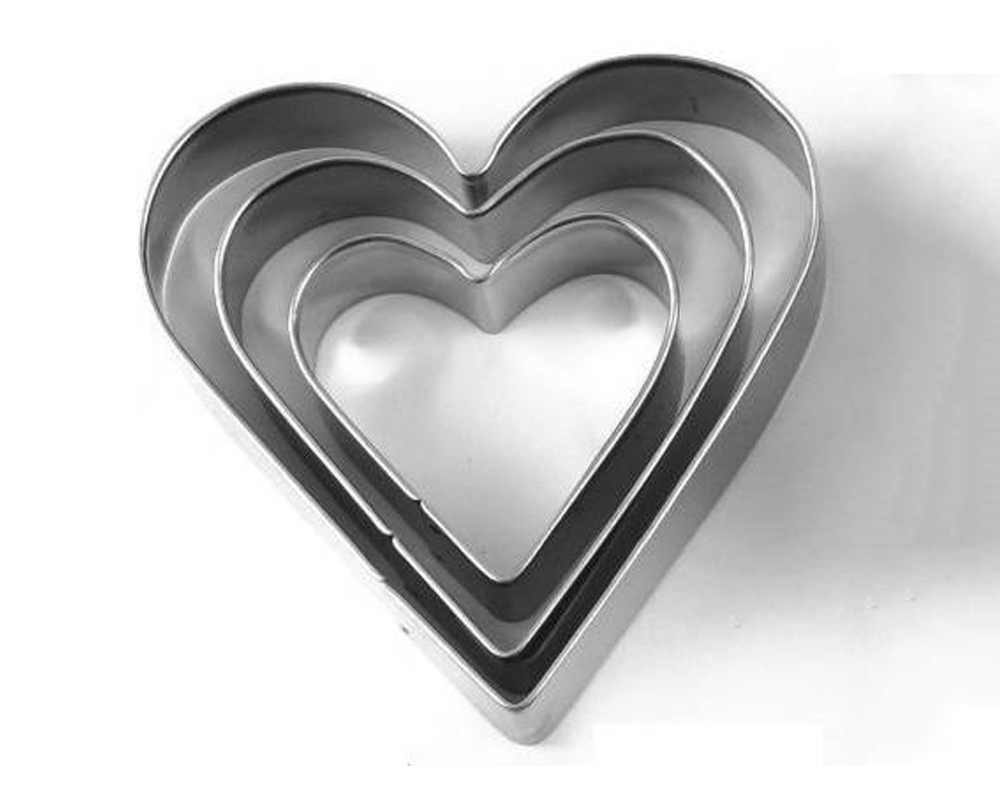 Cookie Cutter With 4 Shape & 12 Pieces