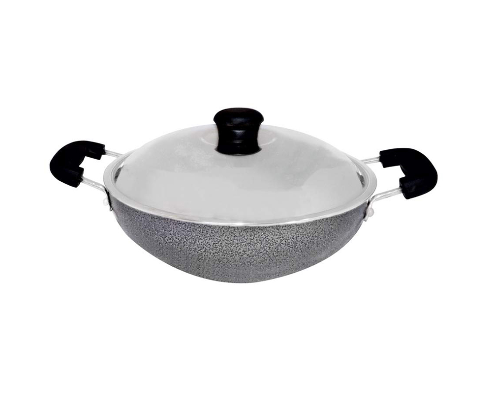 Black Diamond Kadai with Lid