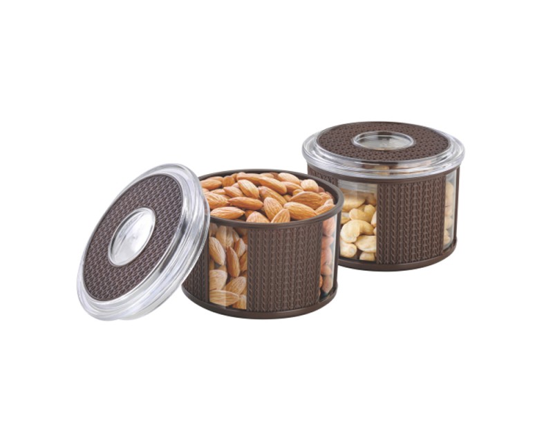 বোনা শৈলী ধারক 2 Pcs বক্স সঙ্গে সেট