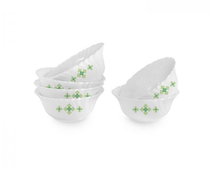 Imperial Veg Bowl Set Green Maze