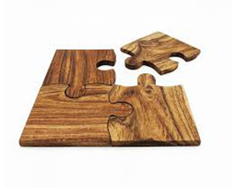 JVS Wood Jigsaw Coaster