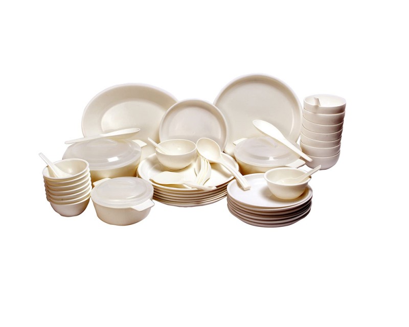 Trust Microwave 50 Pcs Dinner Set White